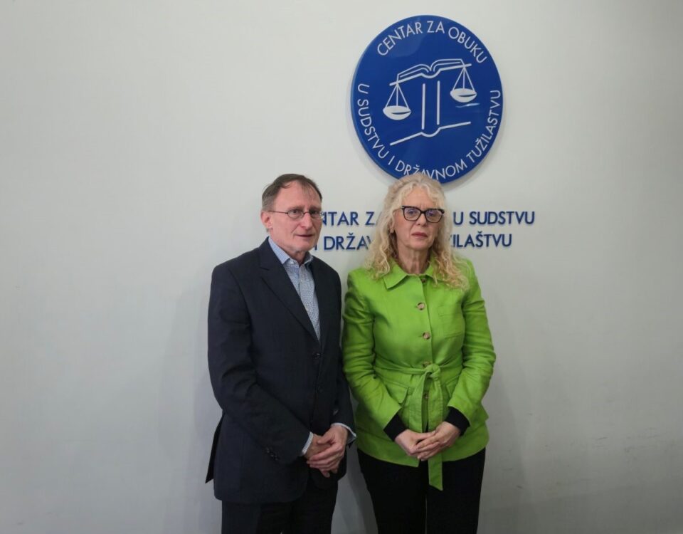 Održan sastanak sa predstavnicima projekta Podrška Evropske unije vladavini prava u Crnoj Gori (EUROL 4)