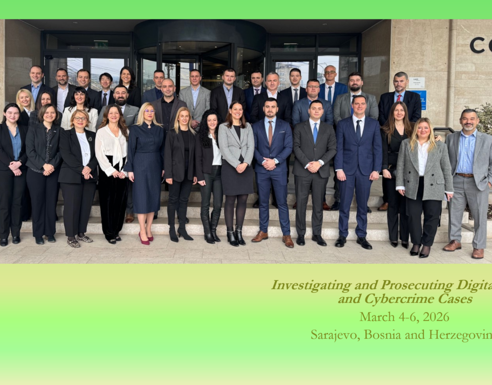 Održana ICHIP regionalna radionica na temu „Istraživanje i krivično gonjenje predmeta digitalne piraterije i sajber kriminala“