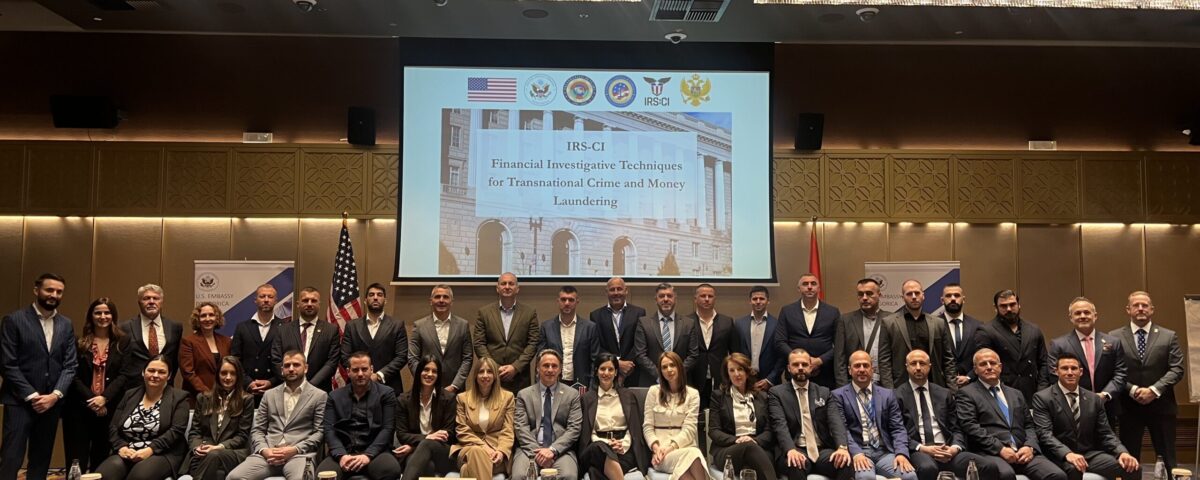 Održana ICITAP napredna obuka za složene finansijske istrage na temu: „Finansijske istražne tehnike u borbi protiv transnacionalnog kriminala i pranja novca“