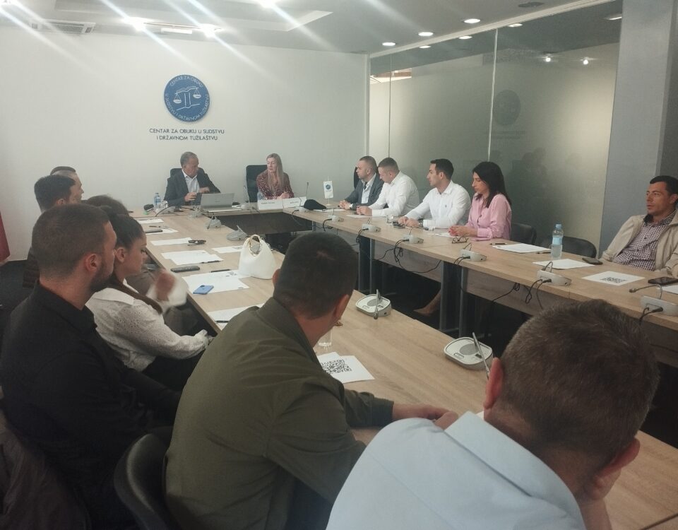 Obuka pripravnika: Ustavni sistem i organizacija pravosuđa Modul 1 na temu ,,Ustavni sistem”