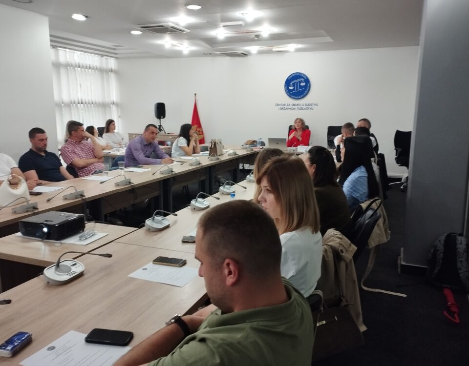 Obuka pripravnika: Ustavni sistem i organizacija pravosuđa Modul 2 na temu ,,Sudska vlast”