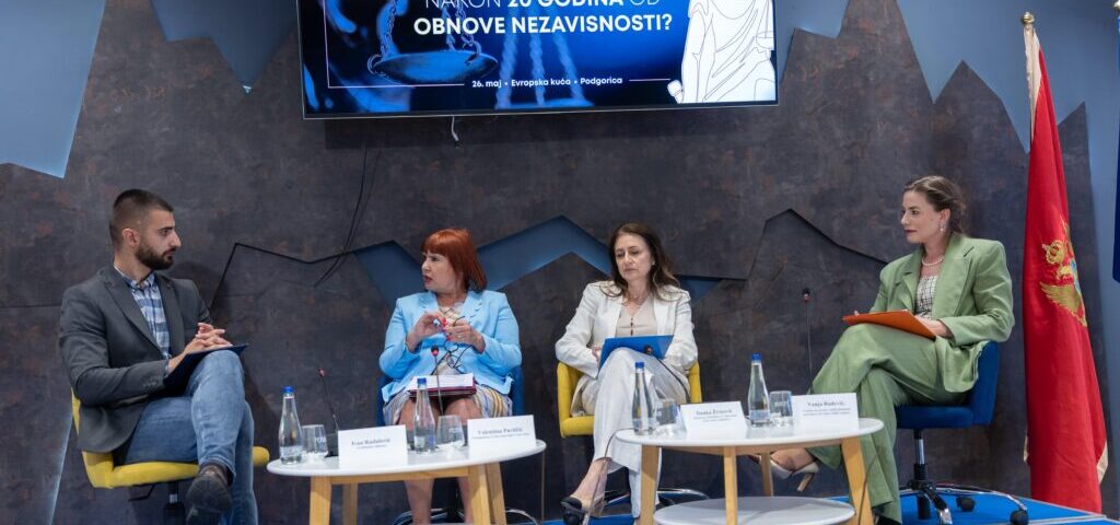 Održana konferencija pod nazivom “Gdje se danas nalazi crnogorsko pravosuđe nakon 20 godina od obnove nezavisnosti?”