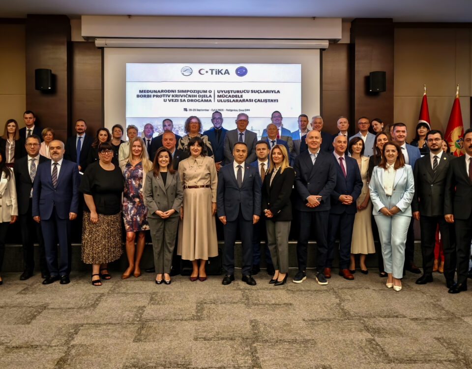 U saradnji sa Pravosudnom akademijom Republike Turske i Turskom agencijom za saradnju i koordinaciju (TİKA), održana međunarodna radionica na temu „Borba protiv krivičnih djela povezanih sa drogama“